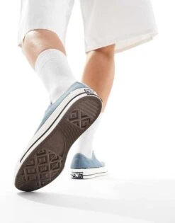 Converse Chuck 70 Ox Trainers In Blue For Unisex Lblue 12 Converse Chuck 70 Ox Trainers In Blue For Unisex Lblue -Converse Shop 206044450 5