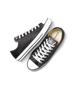 Converse Chuck Taylor All Star Ox Leather In Black For Unisex