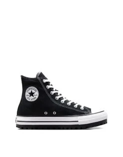 Converse Chuck Taylor All Star Hi City Trek In Black/white/black For Unisex