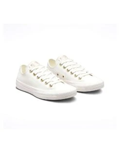 Converse Chuck Taylor All Star Ox Mono White In Vintage White For Women Vintage White/vintage White -Converse Shop 206675459 4