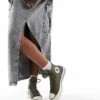 Converse Chuck Taylor All Star Hi Lift Trainers In Olive Green For Women
