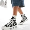 Converse Chuck 70 Hi Trainers In Black And White Cow Print For Women 1 Converse Chuck 70 Hi Trainers In Black And White Cow Print For Women -Converse Shop 206826340 1 black