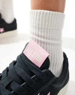 Converse Star Player 76 Ox Trainers In Navy And Pink For Unisex -Converse Shop 206826488 4