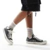 Converse Chuck Taylor All Star Ox Trainers In Black Glitter For Unisex 2 Converse Chuck Taylor All Star Ox Trainers In Black Glitter For Unisex -Converse Shop 206826586 1 black