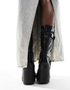 Converse Chuck 70 De Luxe Heel Boot In Black For Women -Converse Shop 206826607 3