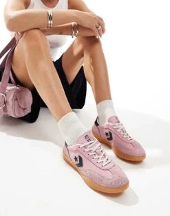 Converse Run Star Ox Trainers In Pink And Navy For Unisex -Converse Shop 206826717 1 pink 1