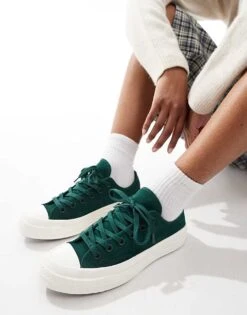 Converse Chuck 70 Ox Trainers In Dark Green For Women 13 Converse Chuck 70 Ox Trainers In Dark Green For Women -Converse Shop 206826751 1 darkgreen 1