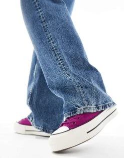 Converse Chuck Taylor All Star Hi Lift Trainers In Purple For Unisex 10 Converse Chuck Taylor All Star Hi Lift Trainers In Purple For Unisex -Converse Shop 206826786 3