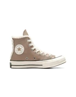 Converse Convers Chuck 70 Hi Trainers In Beige With Towelling Detailing For Women