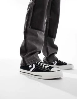 Converse Star Player 76 Ox Trainer In Black For Unisex -Converse Shop 206828083 3