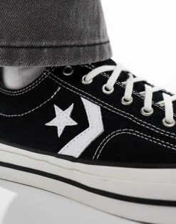 Converse Star Player 76 Ox Trainer In Black For Unisex -Converse Shop 206828083 4