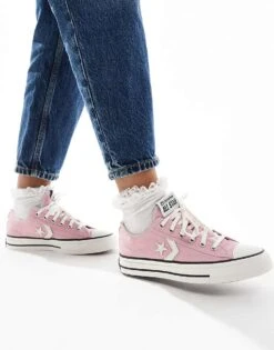 Converse Star Player 76 Ox Trainer In Pink For Women