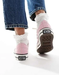 Converse Star Player 76 Ox Trainer In Pink For Women -Converse Shop 206828084 4