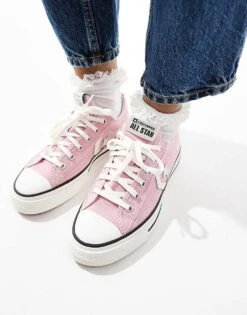 Converse Star Player 76 Ox Trainer In Pink For Women -Converse Shop 206828084 5
