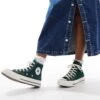 Converse Chuck 70 Hi Trainers In Dark Green For Unisex 2 Converse Chuck 70 Hi Trainers In Dark Green For Unisex -Converse Shop 206828205 1 darkgreen