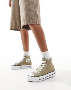 Converse Chuck Taylor All Star Lift Hi In Green For Unisex Mid Green 13 Converse Chuck Taylor All Star Lift Hi In Green For Unisex Mid Green -Converse Shop 206974466 1 midgreen 1
