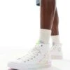 Converse Pride Chuck Taylor All Star Hi Trainers In White For Unisex -Converse Shop 207124825 1 white