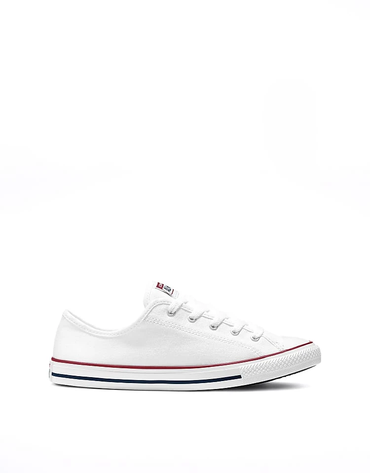 Converse Chuck Taylor All Star Dainty Ox In White/red/blue For Women 5 Converse Chuck Taylor All Star Dainty Ox In White/red/blue For Women - Image 3