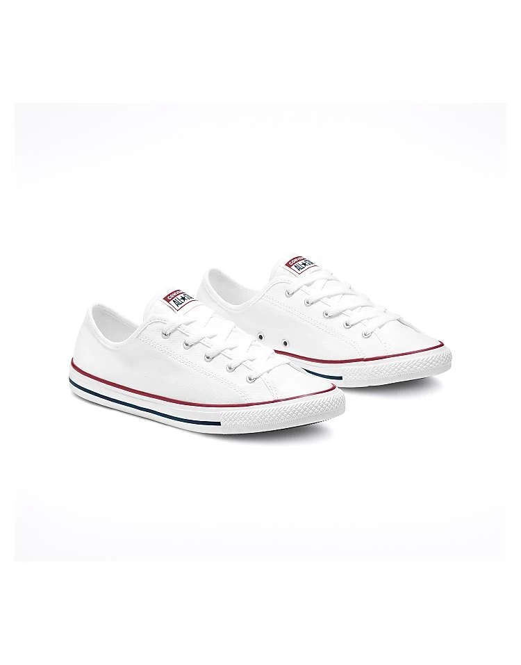 Converse Chuck Taylor All Star Dainty Ox In White/red/blue For Women 6 Converse Chuck Taylor All Star Dainty Ox In White/red/blue For Women - Image 4