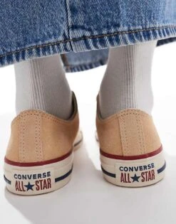 Converse Chuck Taylor All Star Ox Trainers In Beige For Women 12 Converse Chuck Taylor All Star Ox Trainers In Beige For Women -Converse Shop 207333888 5