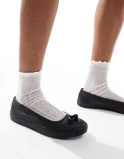 Converse Chuck Taylor All Star Ballerina Flats In Black For Women -Converse Shop 207334309 5