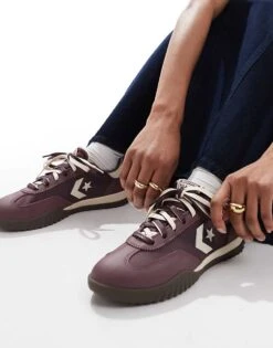 Converse Run Star Trainers In Brown For Women