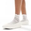 Converse Chuck Taylor All Star Ballet Flats In White For Women