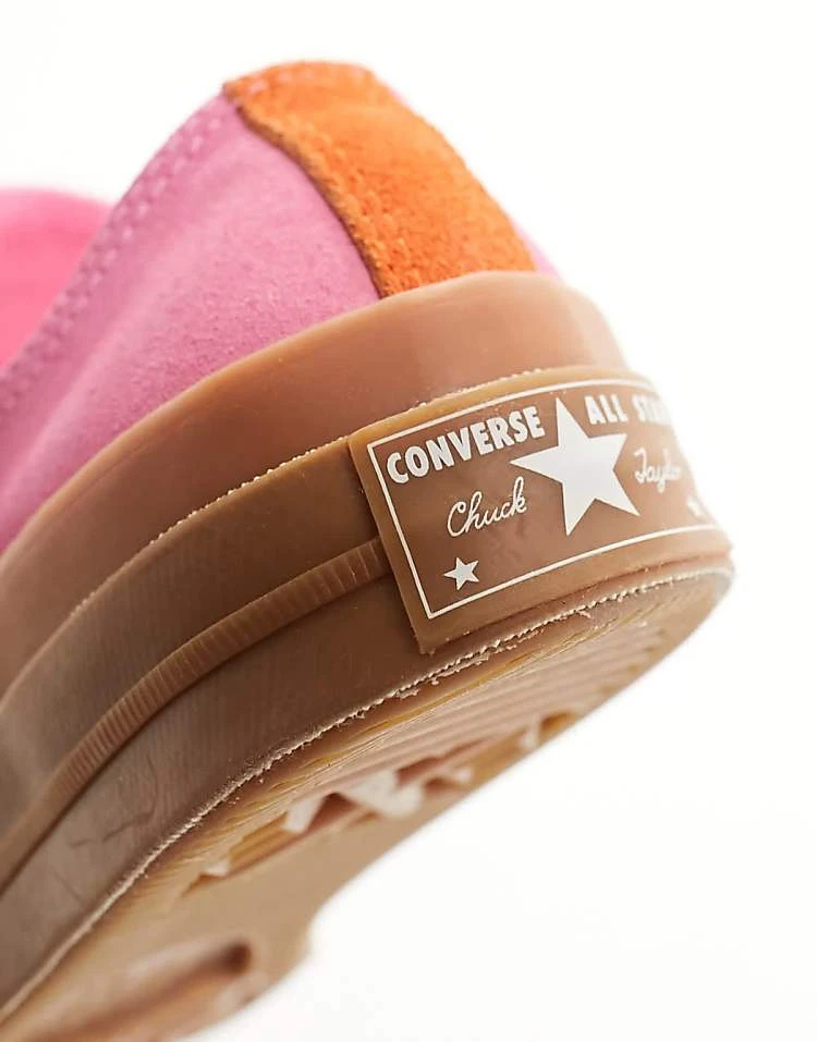 Converse Chuck 70 Ox Trainers In Pink With Gum Sole For Unisex 7 Converse Chuck 70 Ox Trainers In Pink With Gum Sole For Unisex - Image 5
