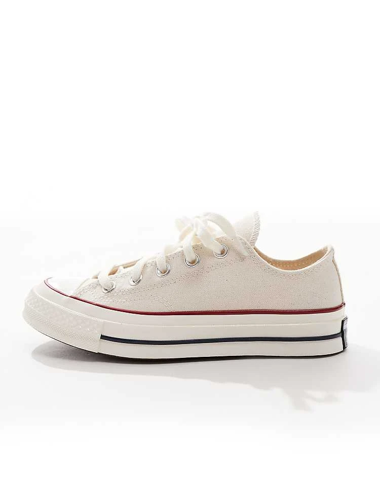 Converse Chuck 70 Ox Wide Fit Trainers In Cream For Women 4 Converse Chuck 70 Ox Wide Fit Trainers In Cream For Women - Image 2
