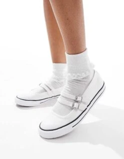 Converse Chuck Taylor All Star Mary Jane Ballet Flats In White For Women -Converse Shop 207694059 1 white 1