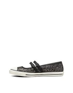 Converse Chuck Taylor All Star Dainty Mary Jane In Black Glitter For Women Black/egret/black