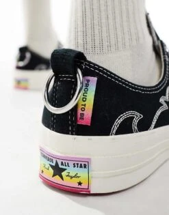 Converse Chuck 70 Ox Trainers In Black For Unisex 11 Converse Chuck 70 Ox Trainers In Black For Unisex -Converse Shop 207765824 4