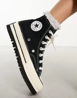 Converse CT70 Trek Hi Trainers In Black For Unisex 9 Converse CT70 Trek Hi Trainers In Black For Unisex -Converse Shop 207765879 3