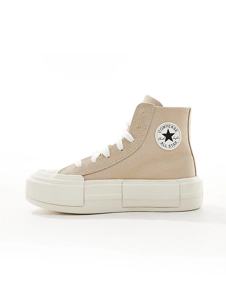 Converse Chuck Taylor All Star Cruise Hi Trainers In Light Brown For Women 4 Converse Chuck Taylor All Star Cruise Hi Trainers In Light Brown For Women - Image 2