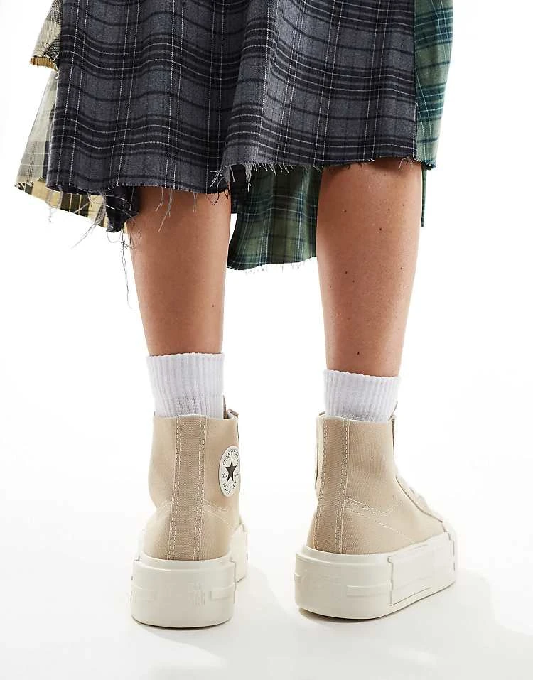 Converse Chuck Taylor All Star Cruise Hi Trainers In Light Brown For Women 6 Converse Chuck Taylor All Star Cruise Hi Trainers In Light Brown For Women - Image 4