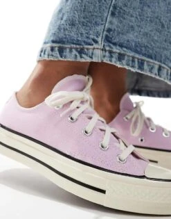Converse Chuck 70 Ox Trainers In Light Pink For Unisex 9 Converse Chuck 70 Ox Trainers In Light Pink For Unisex -Converse Shop 207766207 3