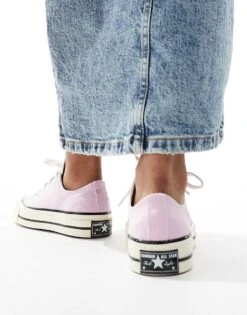 Converse Chuck 70 Ox Trainers In Light Pink For Unisex 10 Converse Chuck 70 Ox Trainers In Light Pink For Unisex -Converse Shop 207766207 4