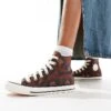 Converse Chuck Taylor All Star Hi Trainers In Leopard Print For Unisex Brown -Converse Shop 207766318 1 brown