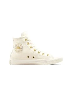 Converse Chuck Taylor All Star Gold In Egret/egret/gold For Women