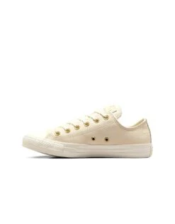 Converse Chuck Taylor All Star Mono Leather In Egret/gold For Women Egret/egret/gold -Converse Shop 208216310 3