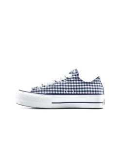 Converse Chuck Taylor All Star Lift Platform Gingham In Obsidian/white/vintage White For Women 9 Converse Chuck Taylor All Star Lift Platform Gingham In Obsidian/white/vintage White For Women -Converse Shop 208373779 3